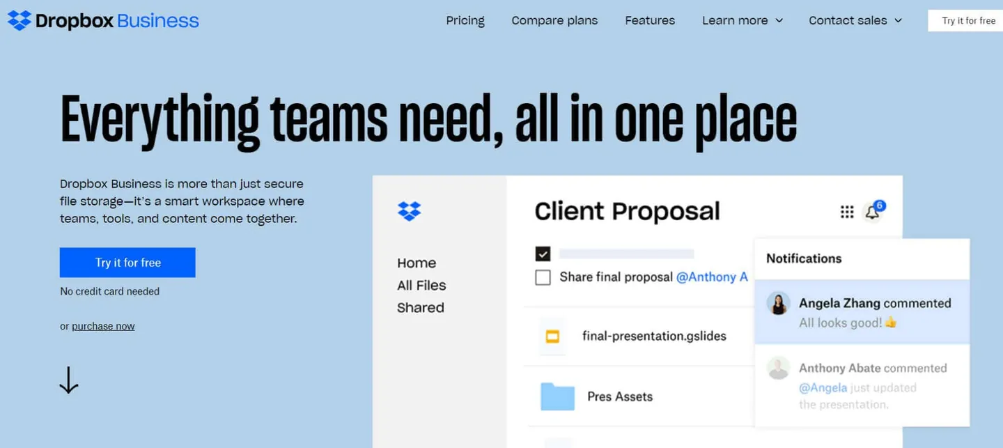 Dropbox 2021